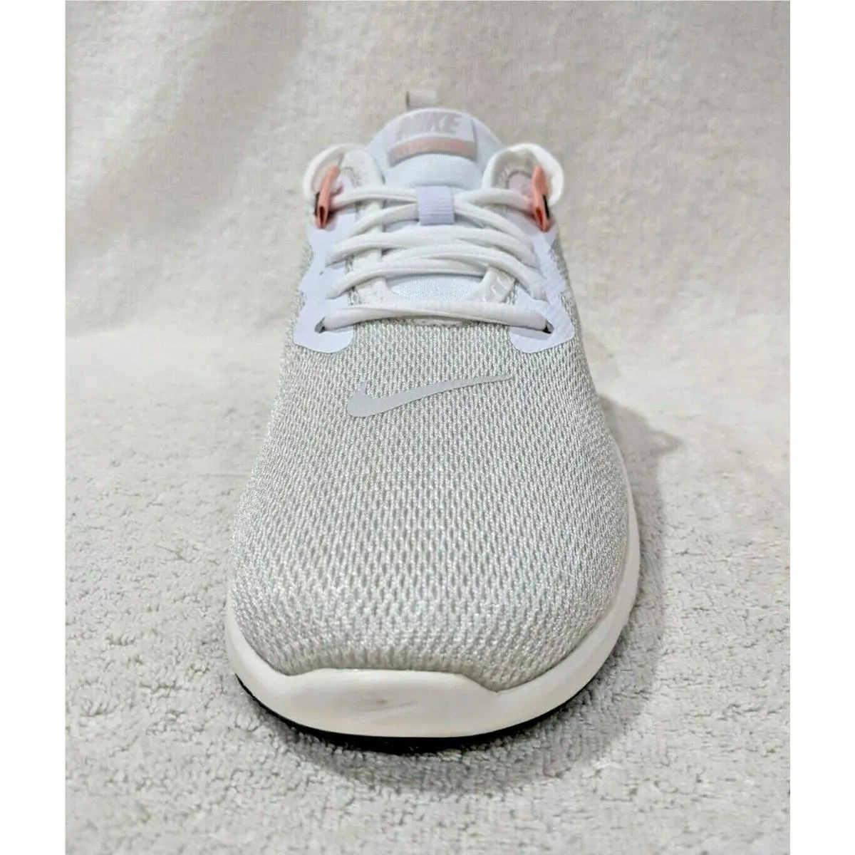 Nike shoes - Nike Flex Trainer 9 - Flex Trainer - AQ7491-006 - Vast Grey/White/Coral