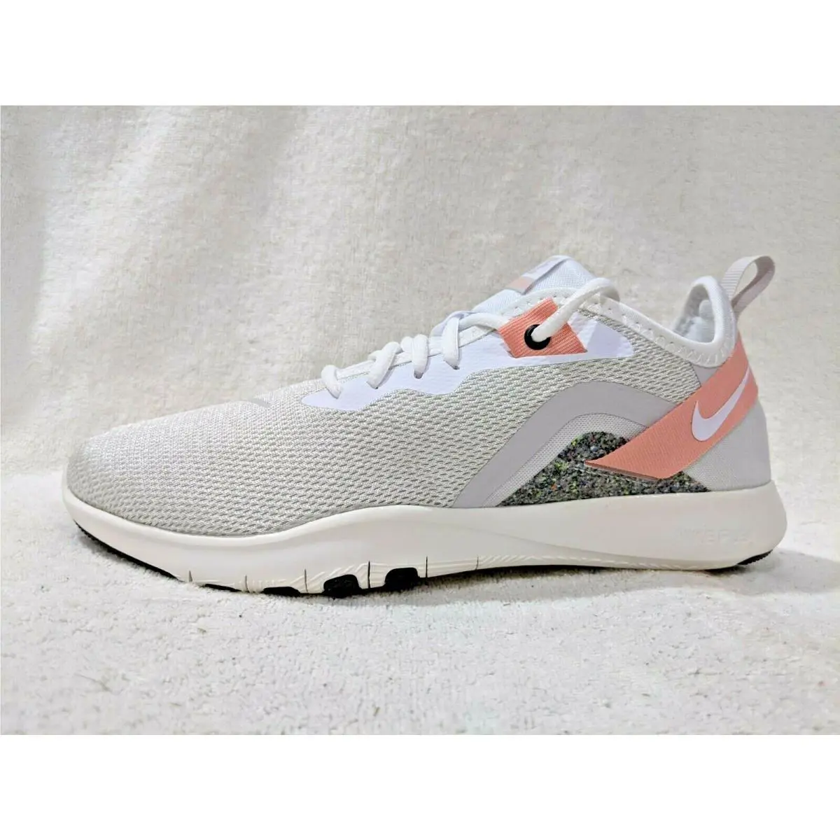Nike shoes - Nike Flex Trainer 9 - Flex Trainer - AQ7491-006 - Vast Grey/White/Coral