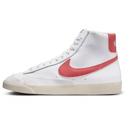 Nike Womens Blazer Mid 77 NN Fashion Sneakers FZ3626 100 - WHITE ADOBE RED STARDUST SAIL