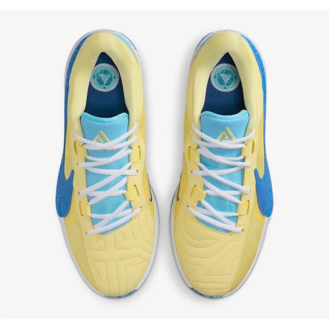 Nike shoes - Nike Zoom Freak 5 - Zoom Freak - DX4985-700 - Yellow 2