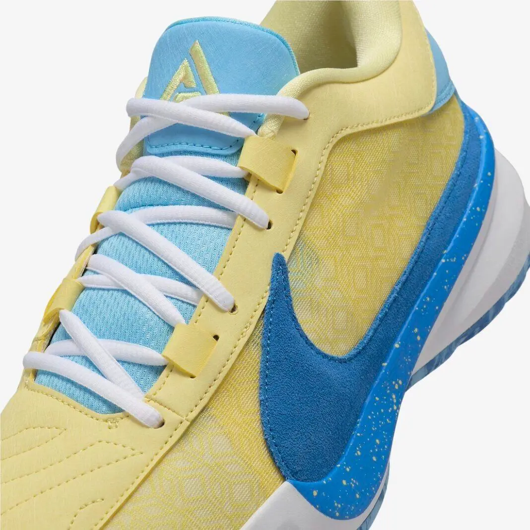 Nike shoes - Nike Zoom Freak 5 - Zoom Freak - DX4985-700 - Yellow 5
