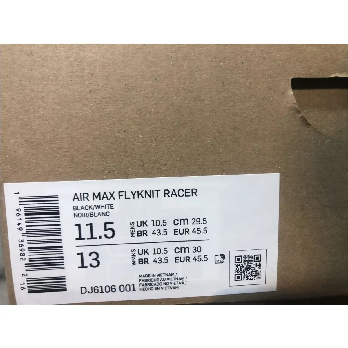 Nike shoes - Nike Air Max Flyknit - Air Max Flyknit - DJ6106-001 - Black 7