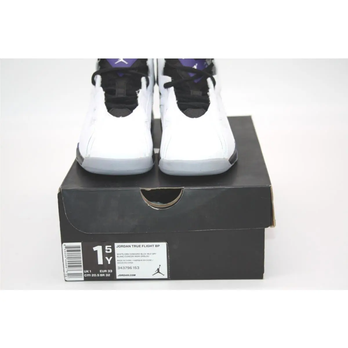 Nike shoes - Jordan True Flight - True Flight - White / Dark Concord-Black-Wolf Grey 7