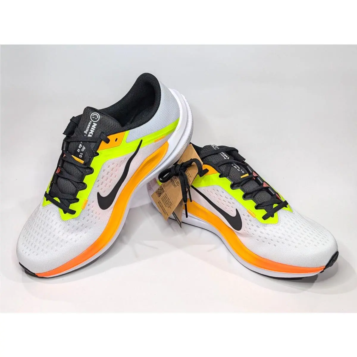 Nike shoes - Nike Air Winflo 10 - Air Winflo - DV4022-101 - White/Black/Volt/Orange 9