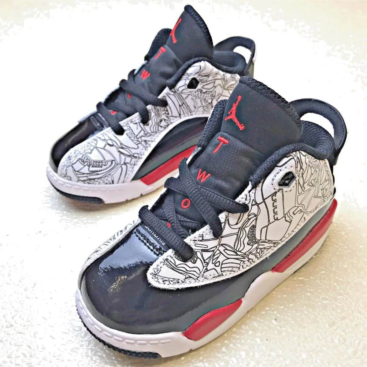 Nike shoes - Air Jordan Dub Zero - Air Dub Zero - Black 5