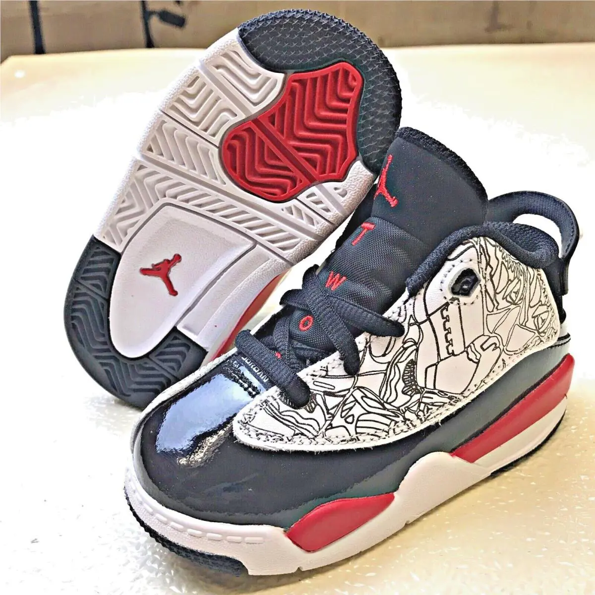 Nike shoes - Air Jordan Dub Zero - Air Dub Zero - Black 2
