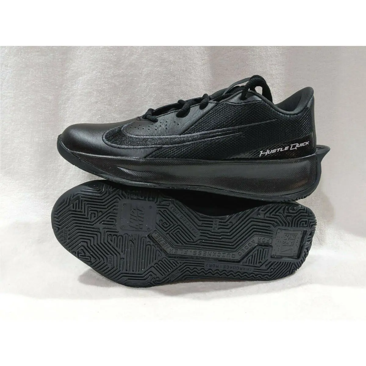 Nike shoes - Nike Team Hustle Quick 3 - DA2781 DA2781-001 - Black/Grey 0