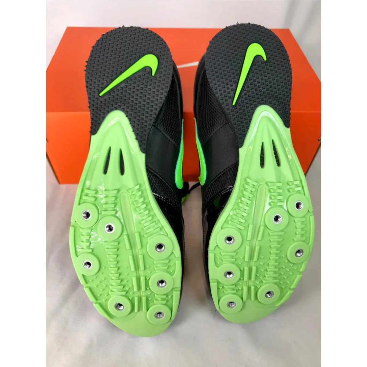Nike shoes - Zoom TJ - Zoom - Black, Manufacturer: Black / Electric Green / Hyper Punch 8