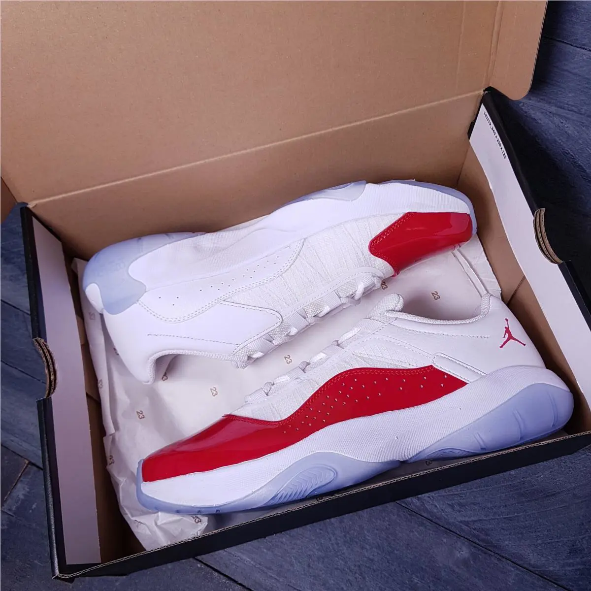 Nike shoes - Air Jordan 11 - Air - DN4180-116 - Red 10