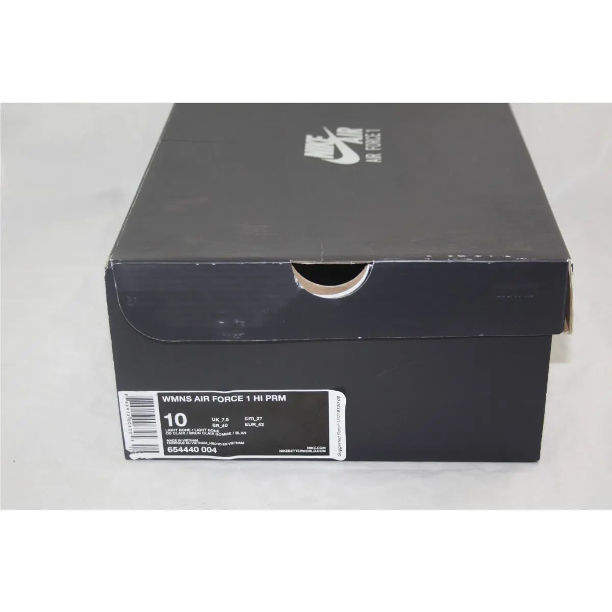 Nike shoes - Nike Air Force 1 - Air Force - 654440-004 - LIGHT BONE 4