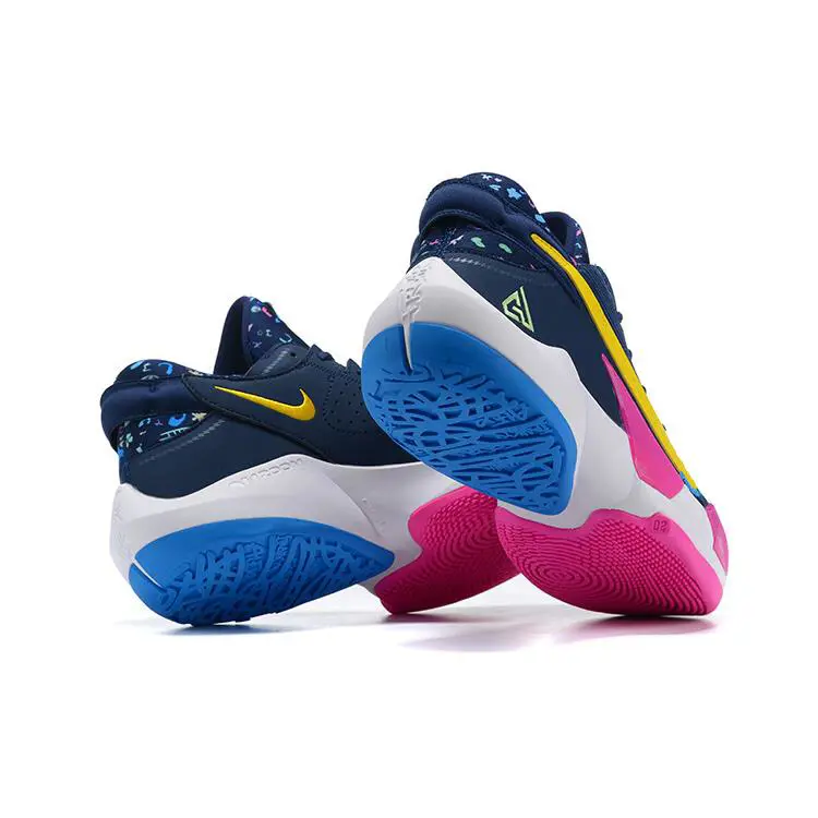 Nike shoes - NIKE FREAK 2 - FREAK - DB4689-400 - Midnight Navy/Poison Green-Fire Pink 5
