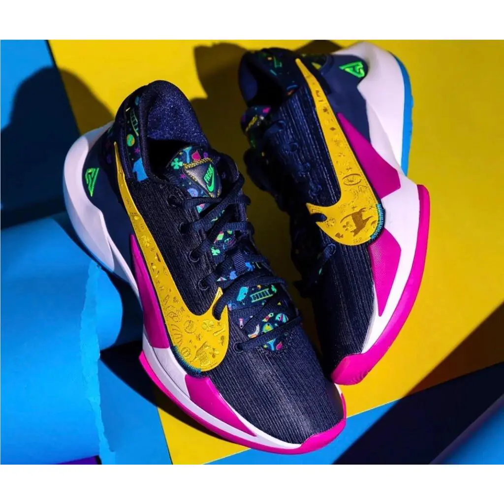 Nike shoes - NIKE FREAK 2 - FREAK - DB4689-400 - Midnight Navy/Poison Green-Fire Pink 2