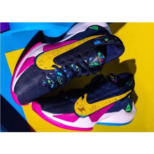 Nike shoes - NIKE FREAK 2 - FREAK - DB4689-400 - Midnight Navy/Poison Green-Fire Pink 3