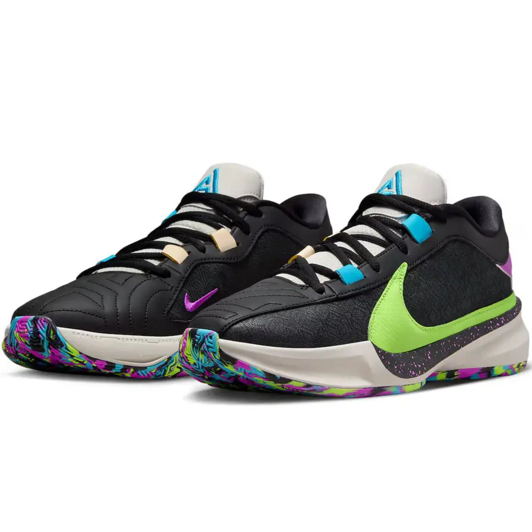 Nike shoes - Nike Zoom Freak - Zoom Freak - DX4985-002 - BLACK/PHANTOM FUSCHIA DREAM 5