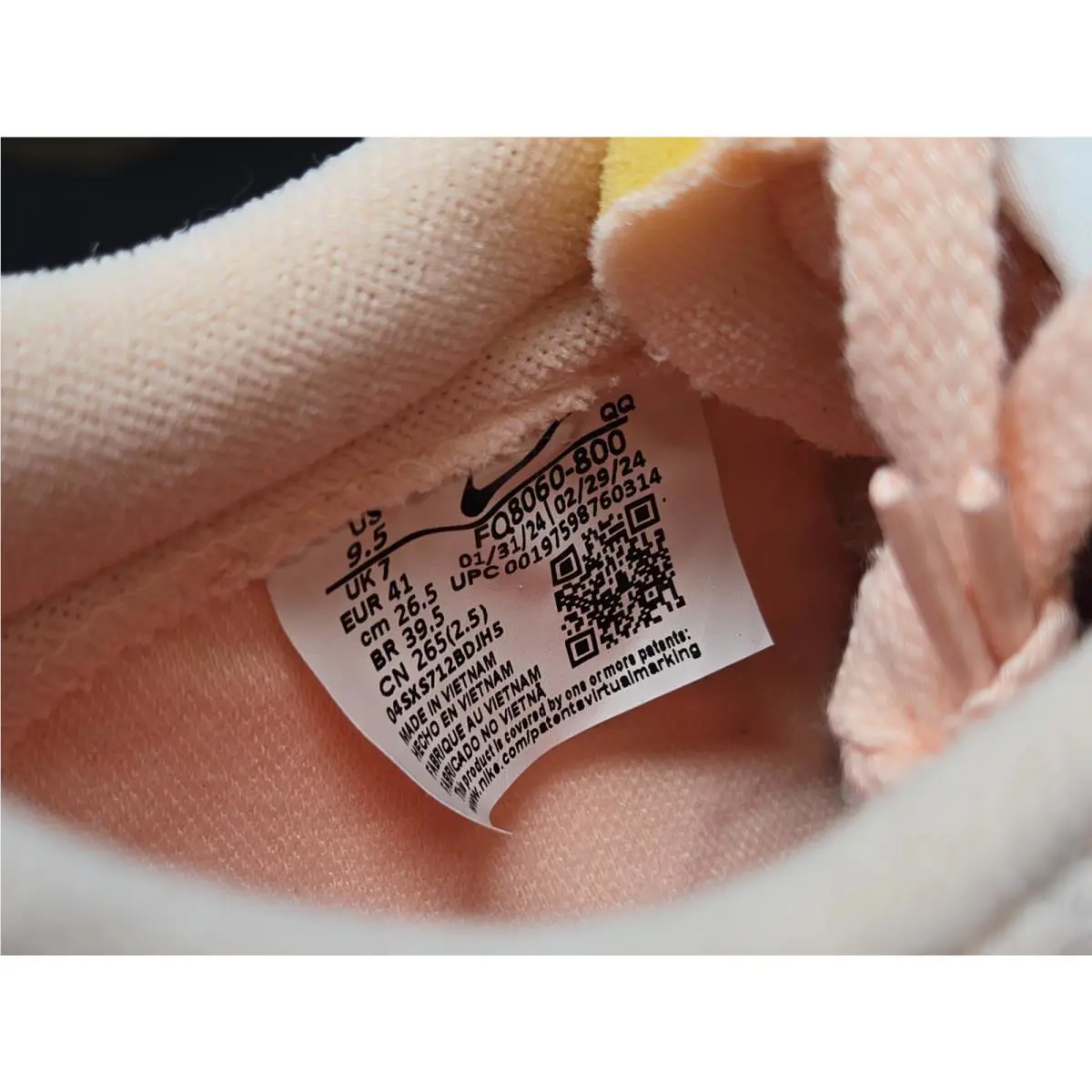 Nike shoes - Nike Blazer - Blazer - FQ8060-800 - Pink 5