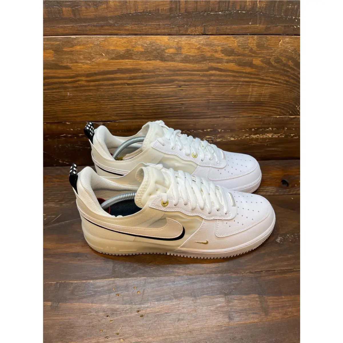 Nike shoes - Nike Air Force 1 - Air Force - DQ7669-100 - Gold 0