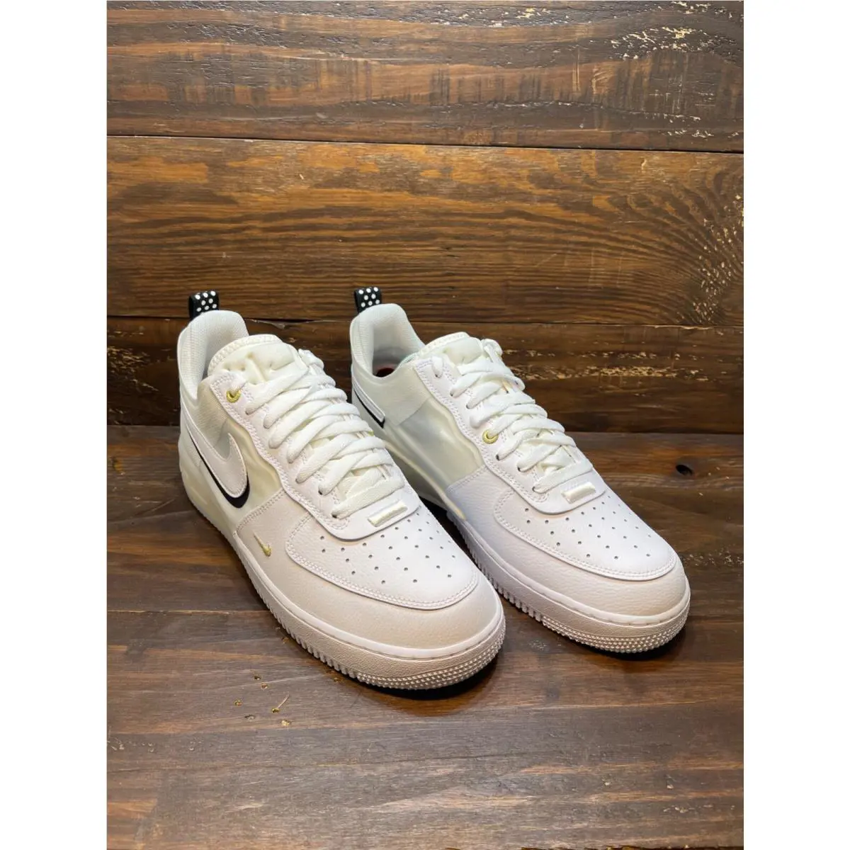 Nike shoes - Nike Air Force 1 - Air Force - DQ7669-100 - Gold 1