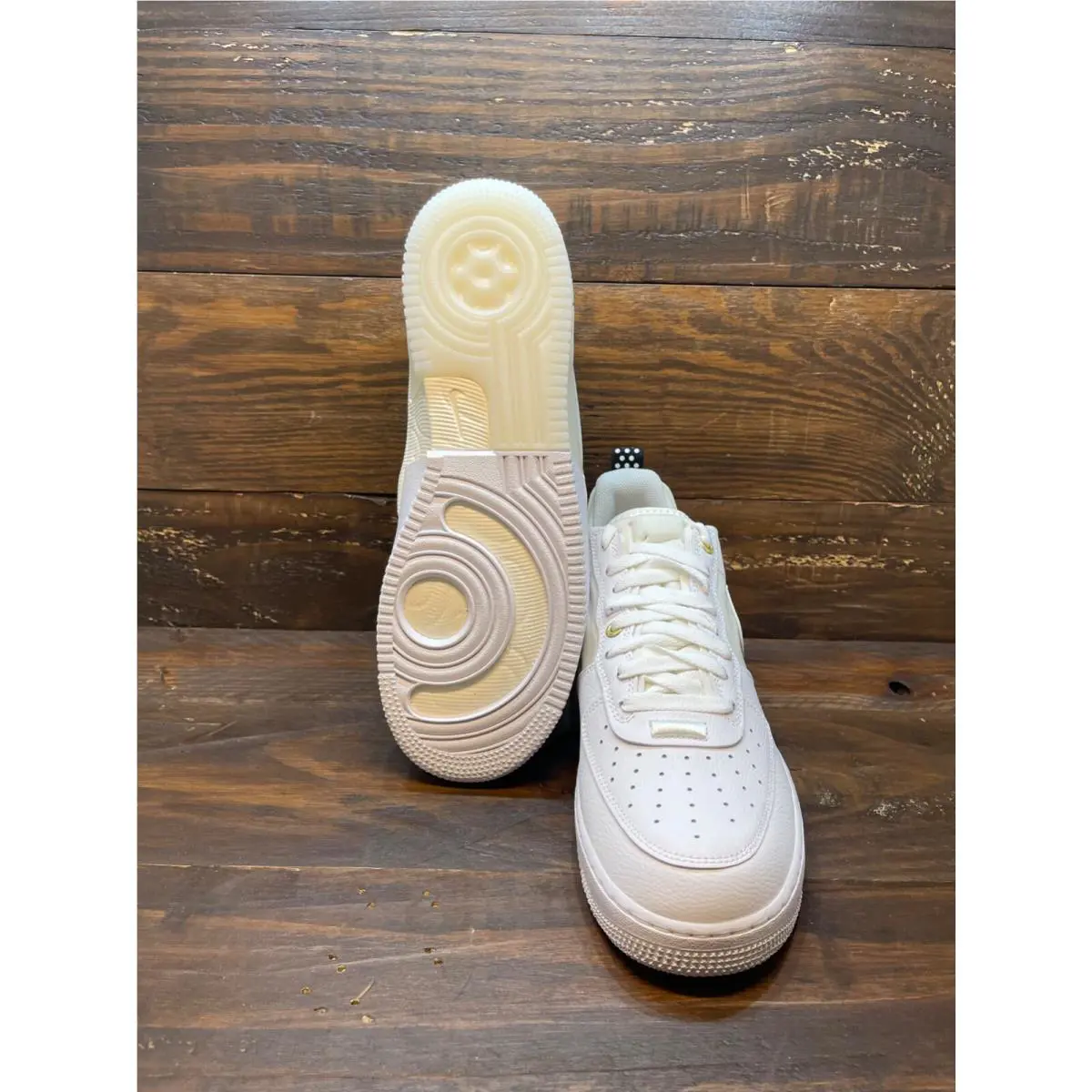 Nike shoes - Nike Air Force 1 - Air Force - DQ7669-100 - Gold 5