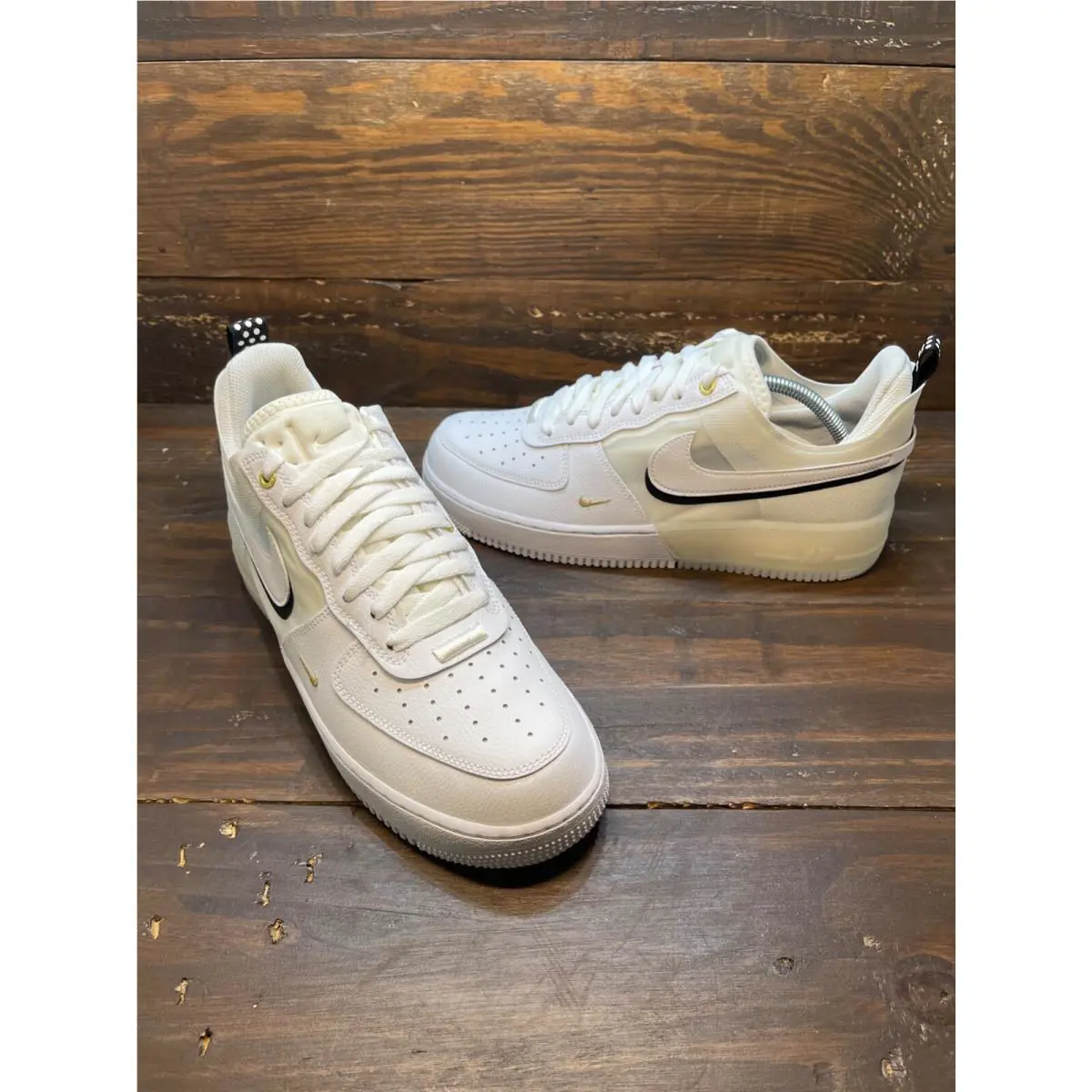 Nike shoes - Nike Air Force 1 - Air Force - DQ7669-100 - Gold 7