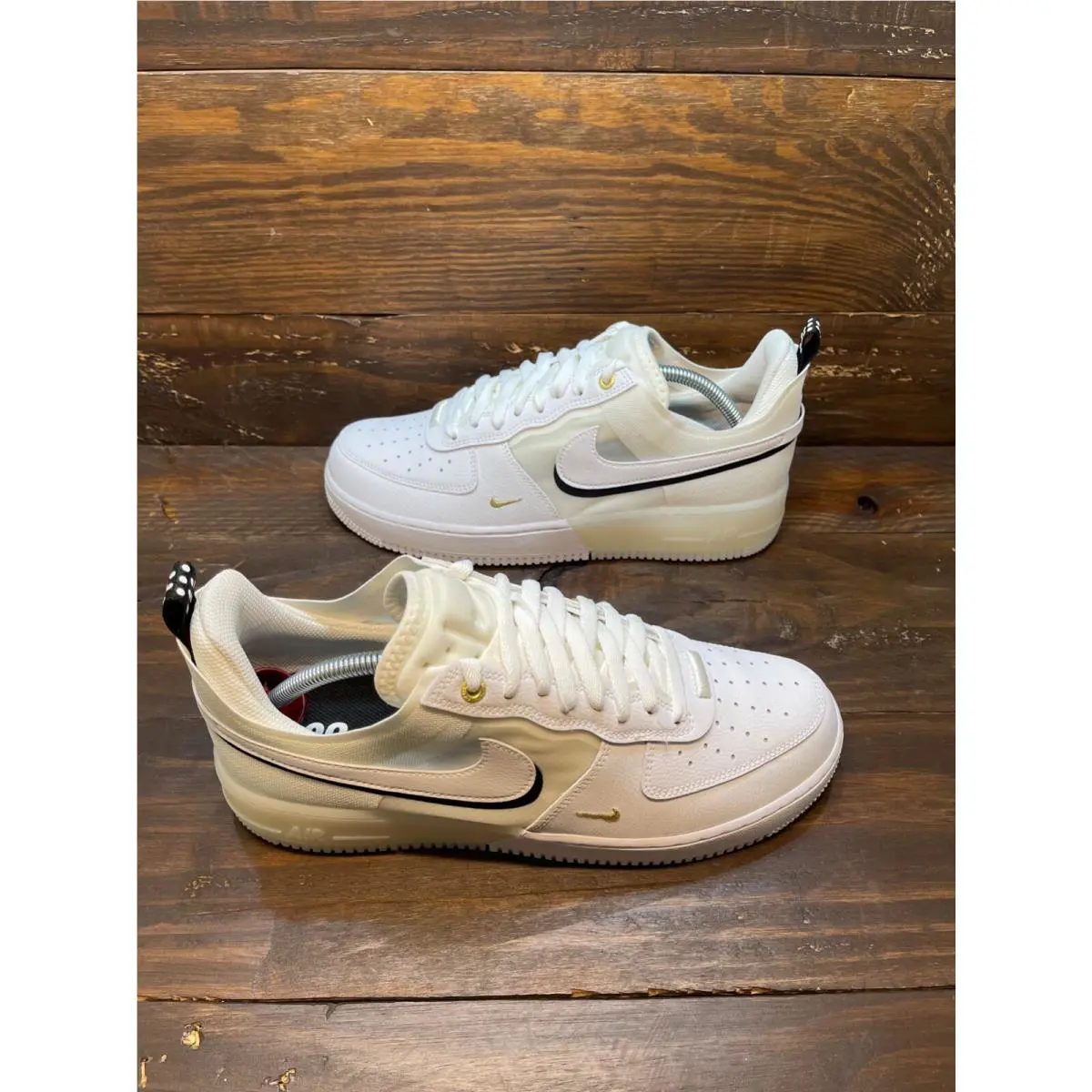 Nike shoes - Nike Air Force 1 - Air Force - DQ7669-100 - Gold 16