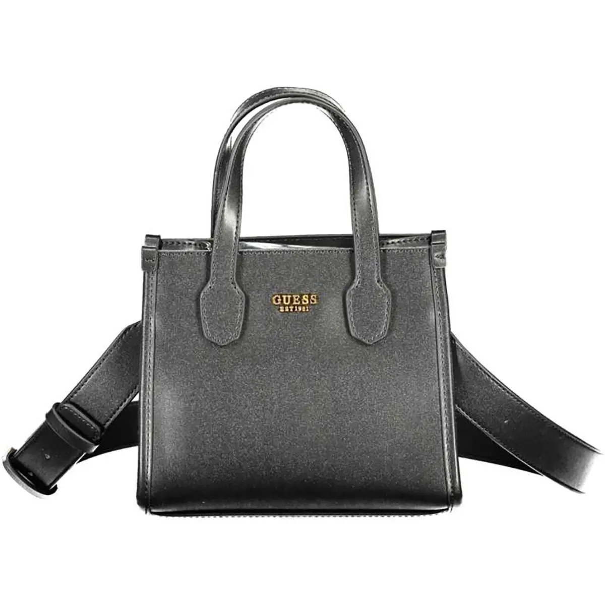 Guess Silvana Mini Crossbody Bag In Black