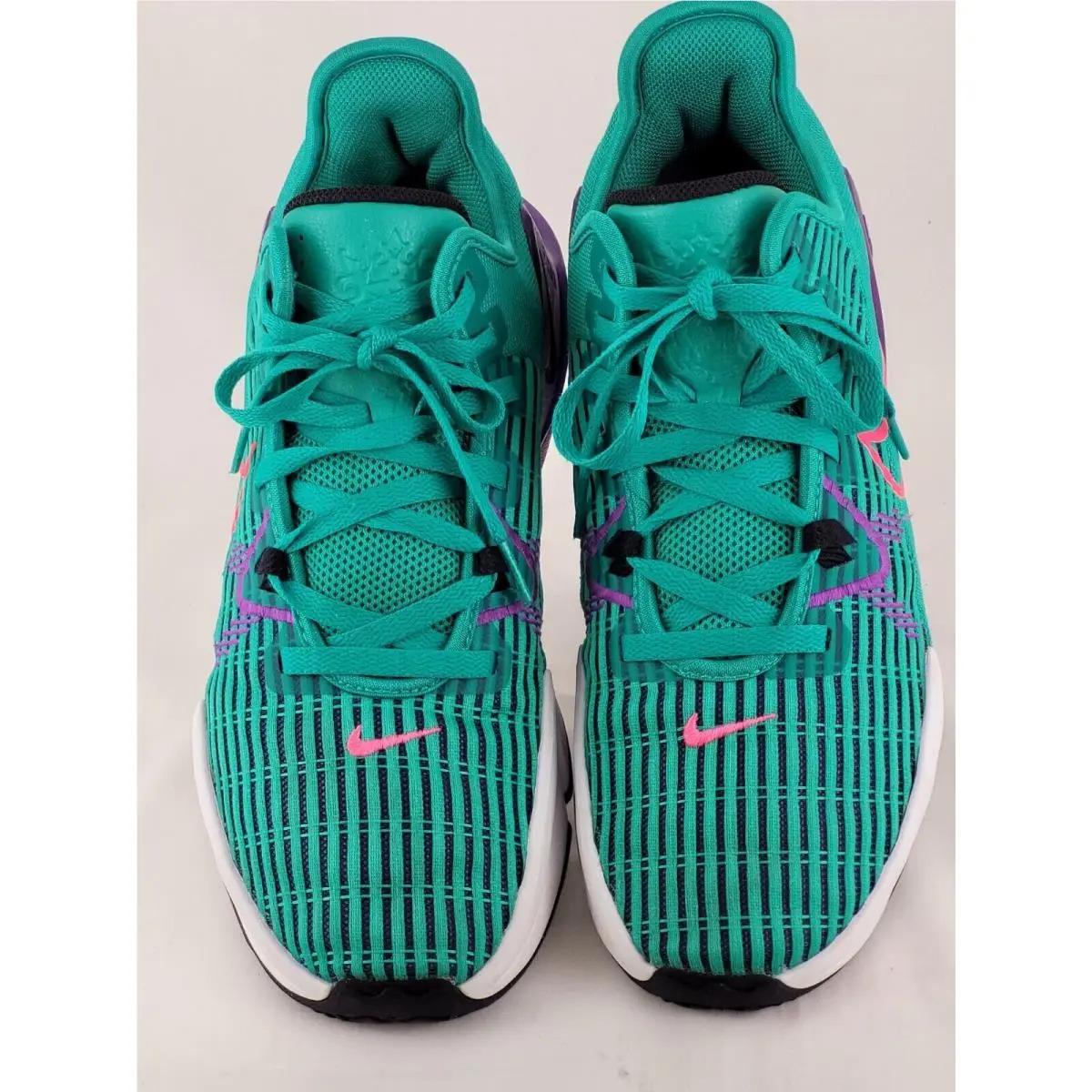 Nike shoes - Nike LeBron Witness 6 - LeBron Witness - CZ4052-300 - Clear Emerald / Hyer pink 9