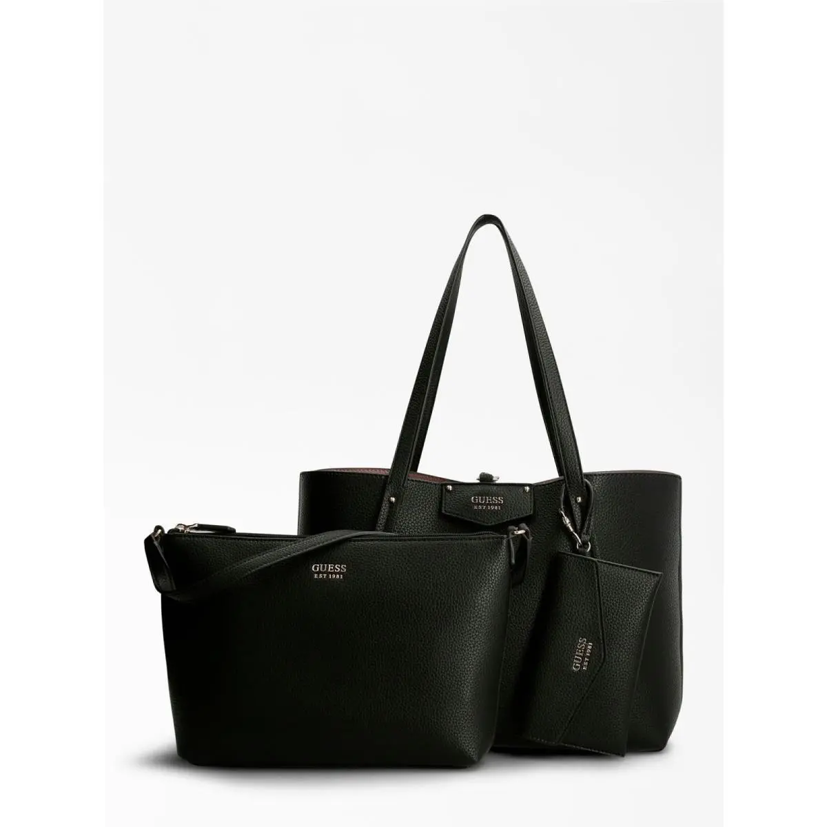 Eco Brenton Womens Tote Bags In Black One Size by Guess