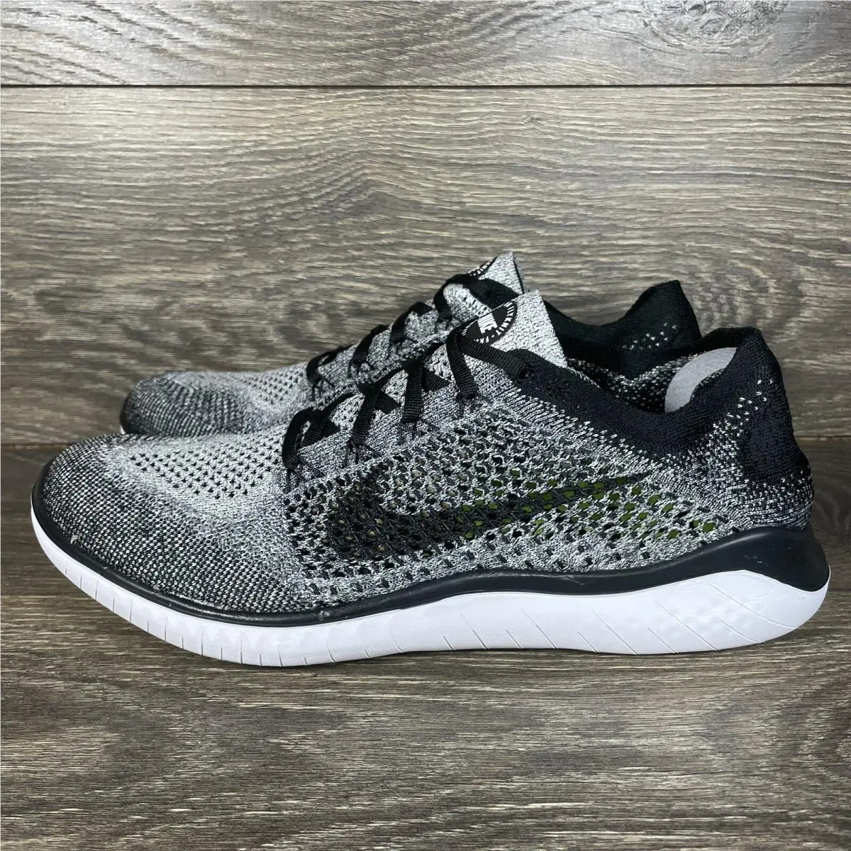 Nike shoes - Nike Free RN Flyknit 2018 - Gray 10