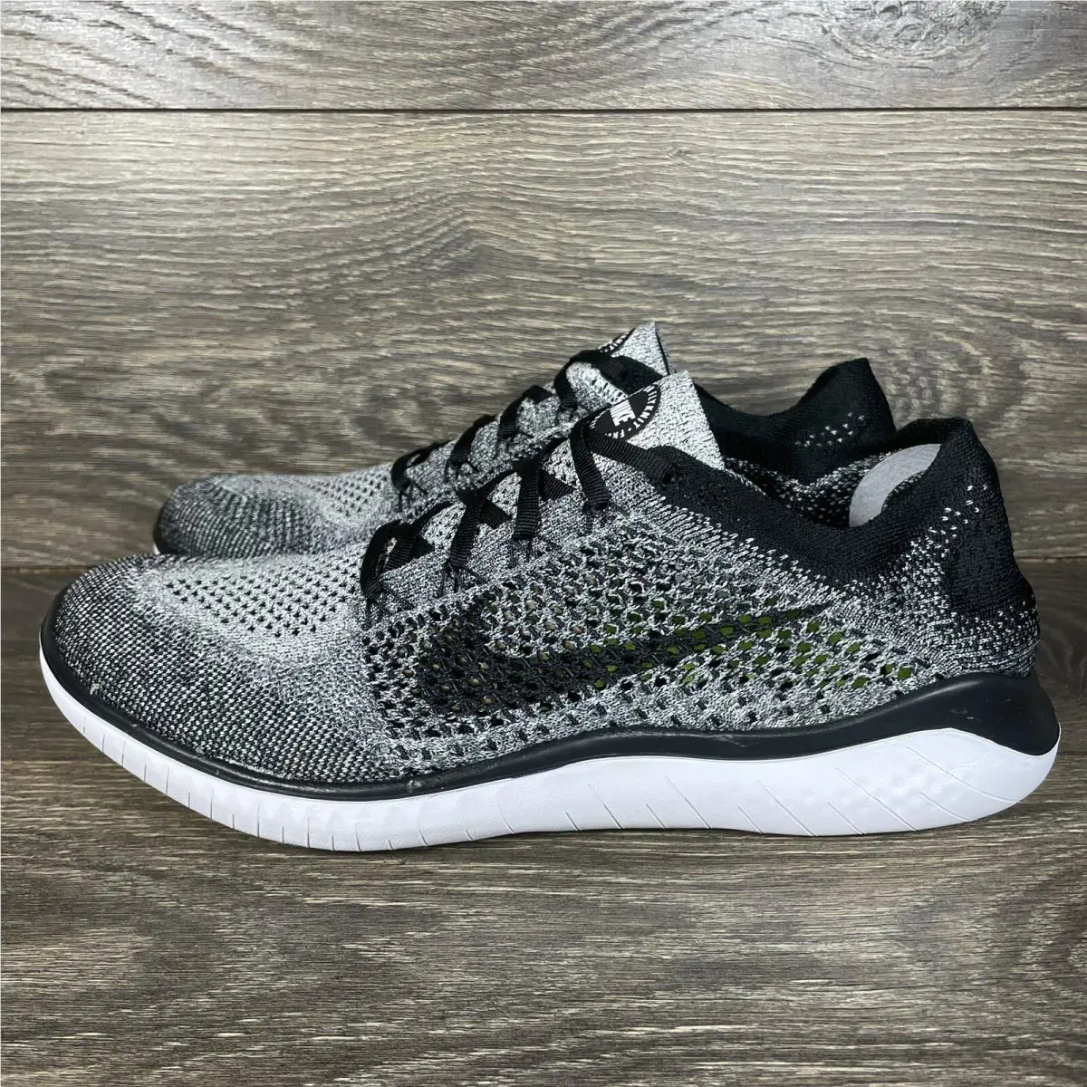 Nike shoes - Nike Free RN Flyknit 2018 - Gray 10