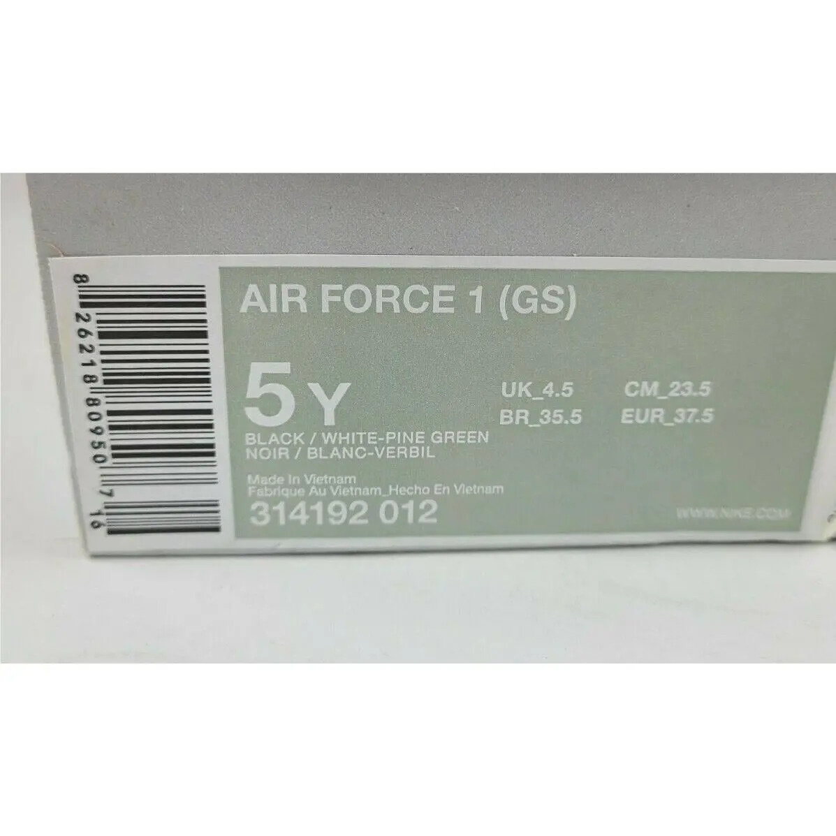Nike shoes - Nike Air Force 1 - Air Force - 314192-012 - White 10