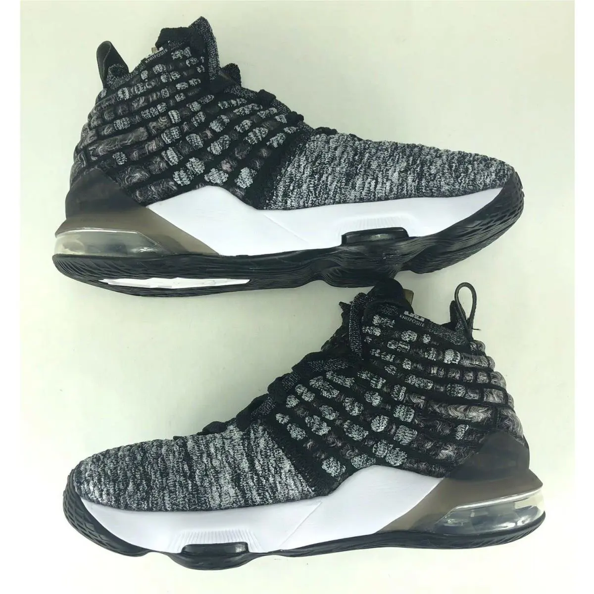 Nike shoes - Nike LeBron 17 - LeBron - BQ5594-002 - Black, Manufacturer: Black, White, Grey 7