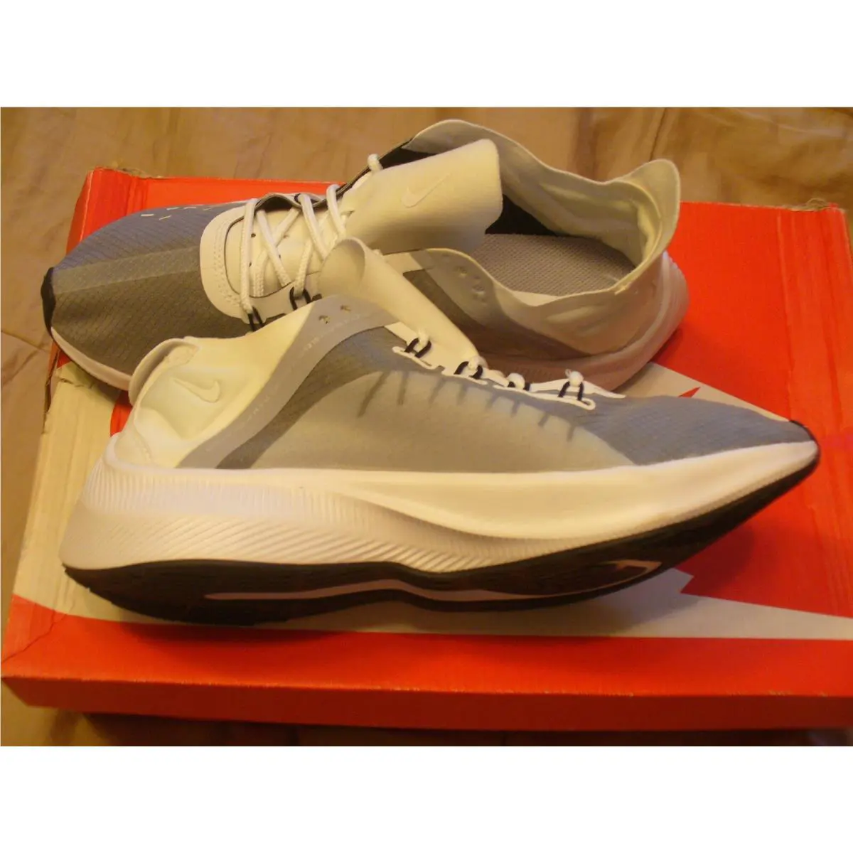 Nike shoes - Nike Exp-X14 - WHITE/WOLF GREY-BLACK 4