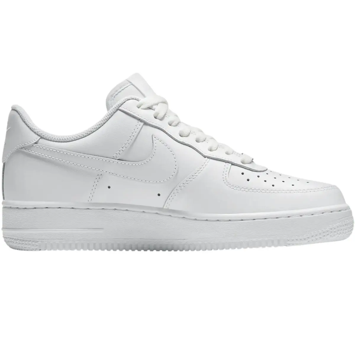 Nike shoes - Nike Air Force 1 - Air Force - White/White/White/White 4