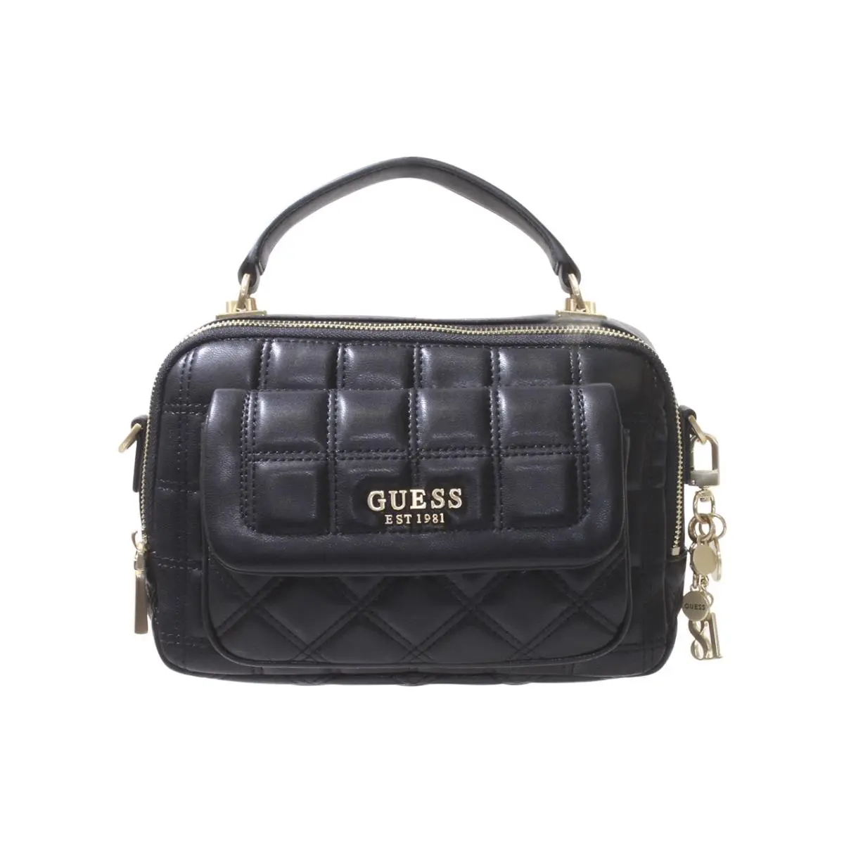 Guess Women`s Kamina Crossbody Handbag Quilted