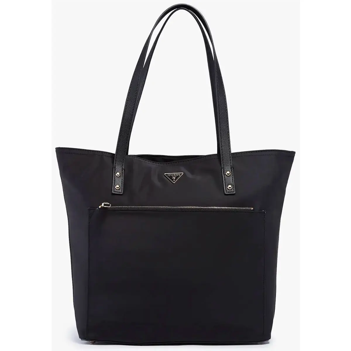 Guess Eco Gemma Triangle Tote Womens Bag In Black