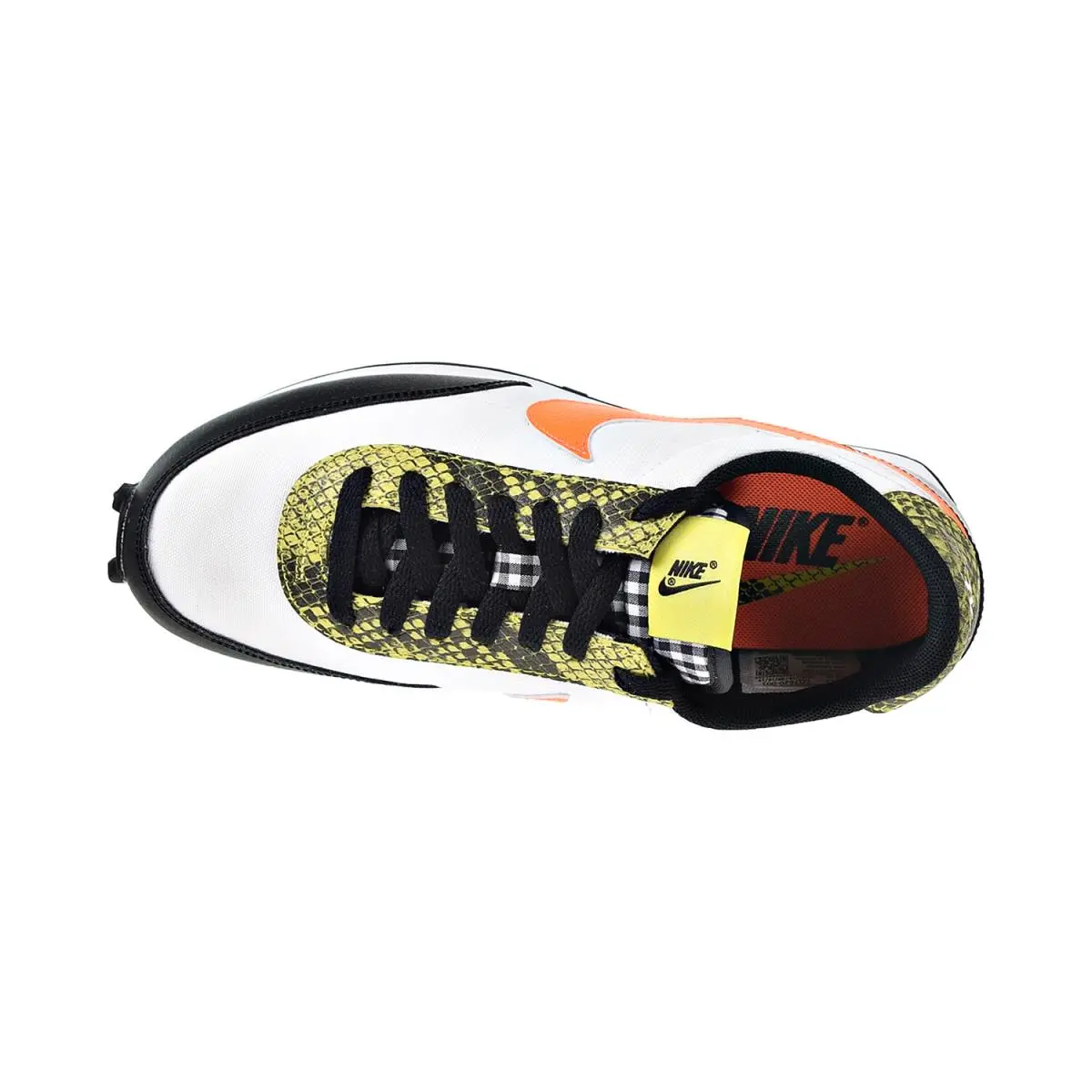 Nike shoes - Black-Total Orange-Dynamic Yellow-White 9