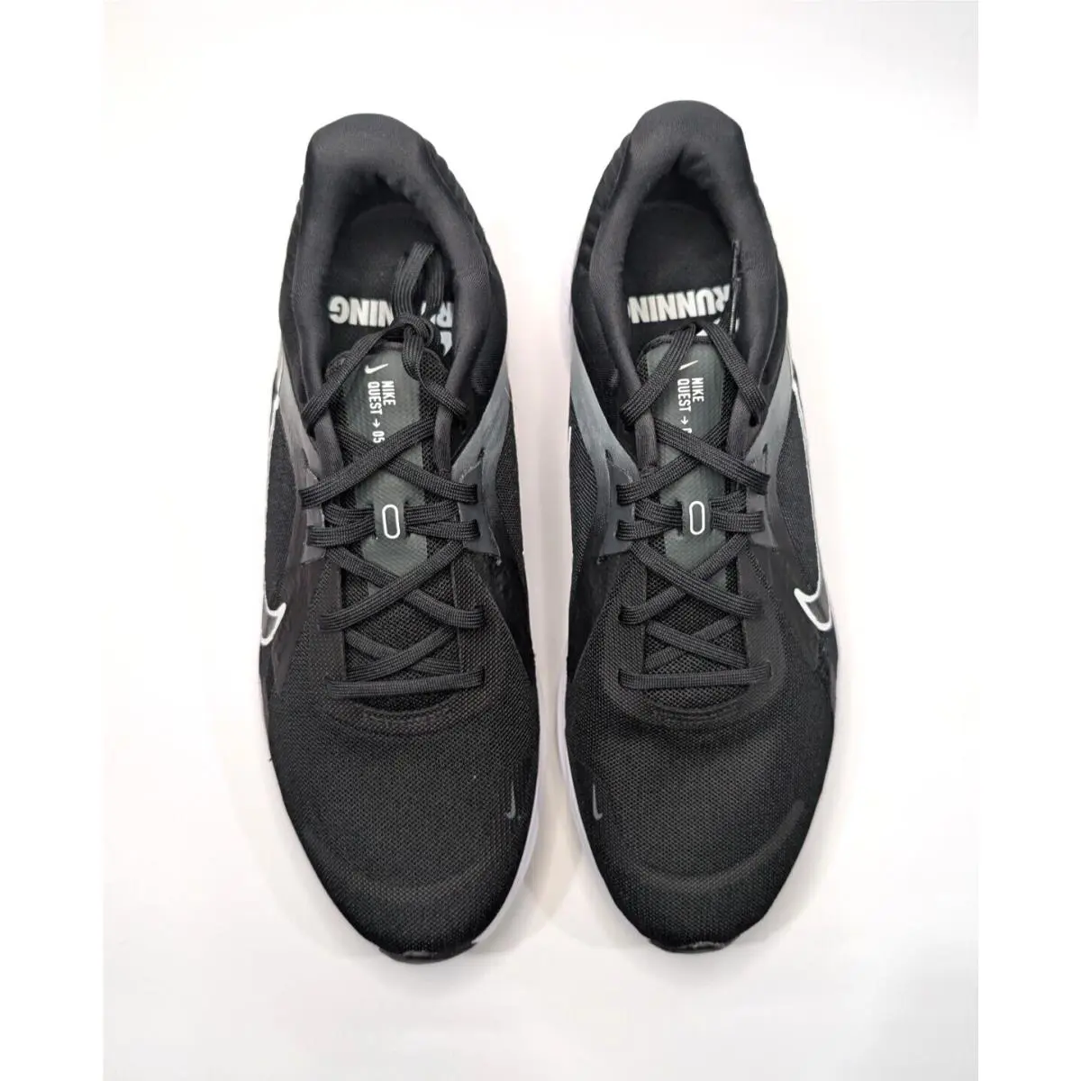 Nike shoes - Nike Quest 5 - Quest - DD0204-001 - Black/White/Grey 0
