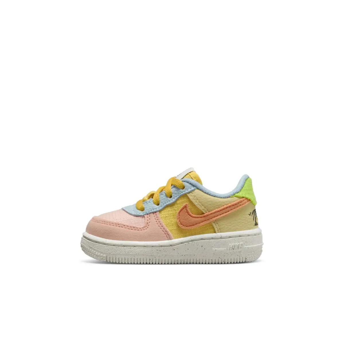 DM1009-700 Toddlers Nike Air Force 1 LV8 Next Nature TD - Multicolor