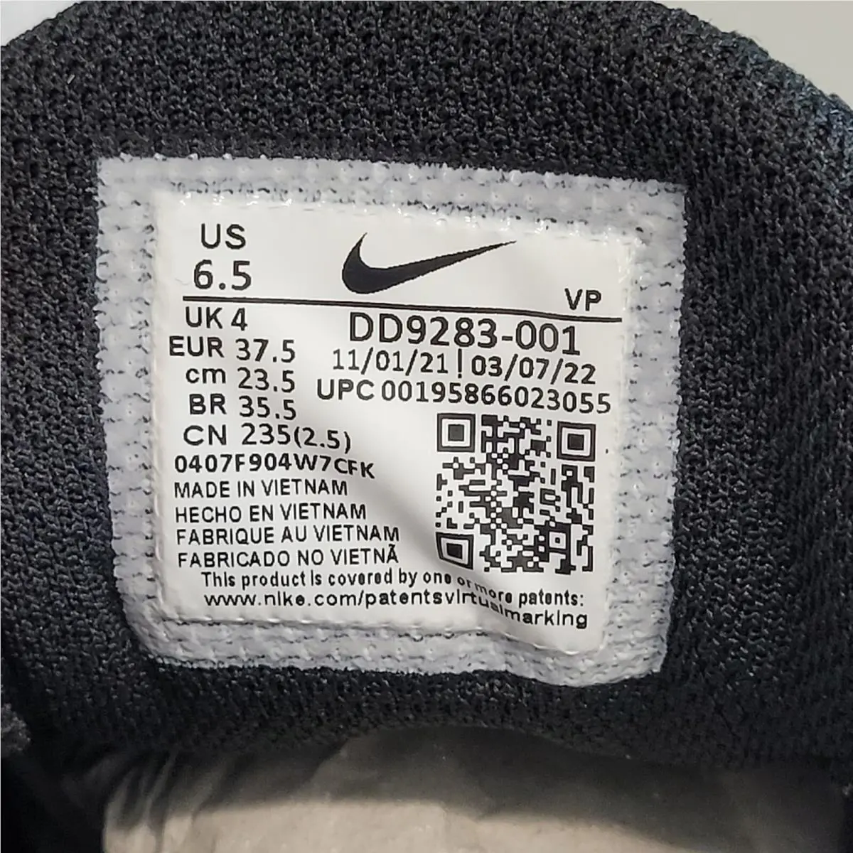 Nike shoes - Nike Flex Experience - Flex Experience - DD9283 - Black 8