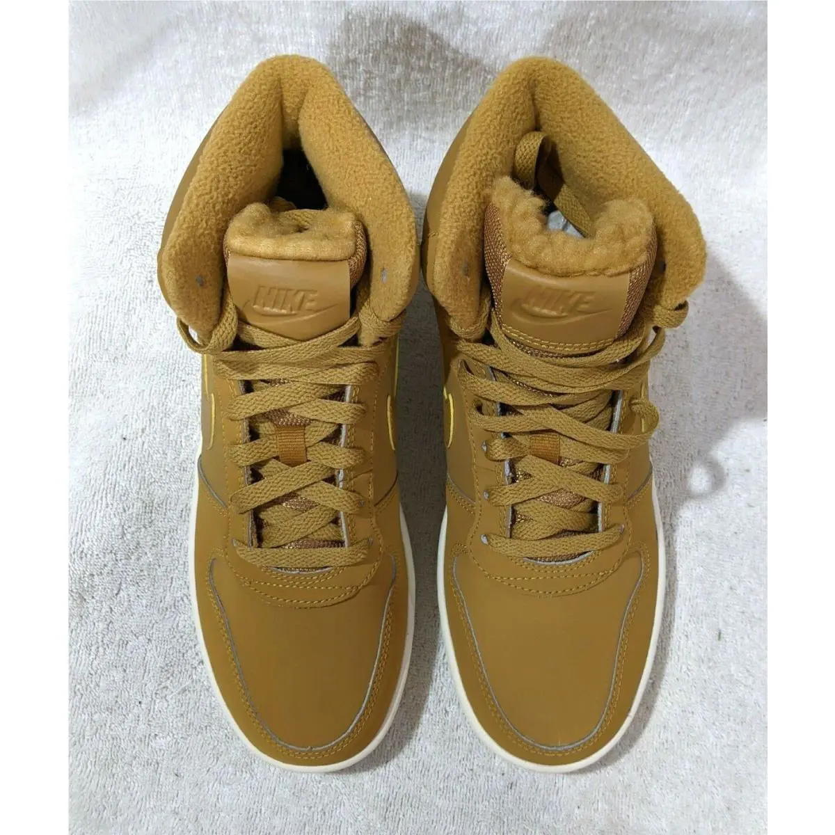Nike shoes - Nike Ebernon Mid SE - Ebernon Mid - AV2478-700 - Wheat/Sail 7