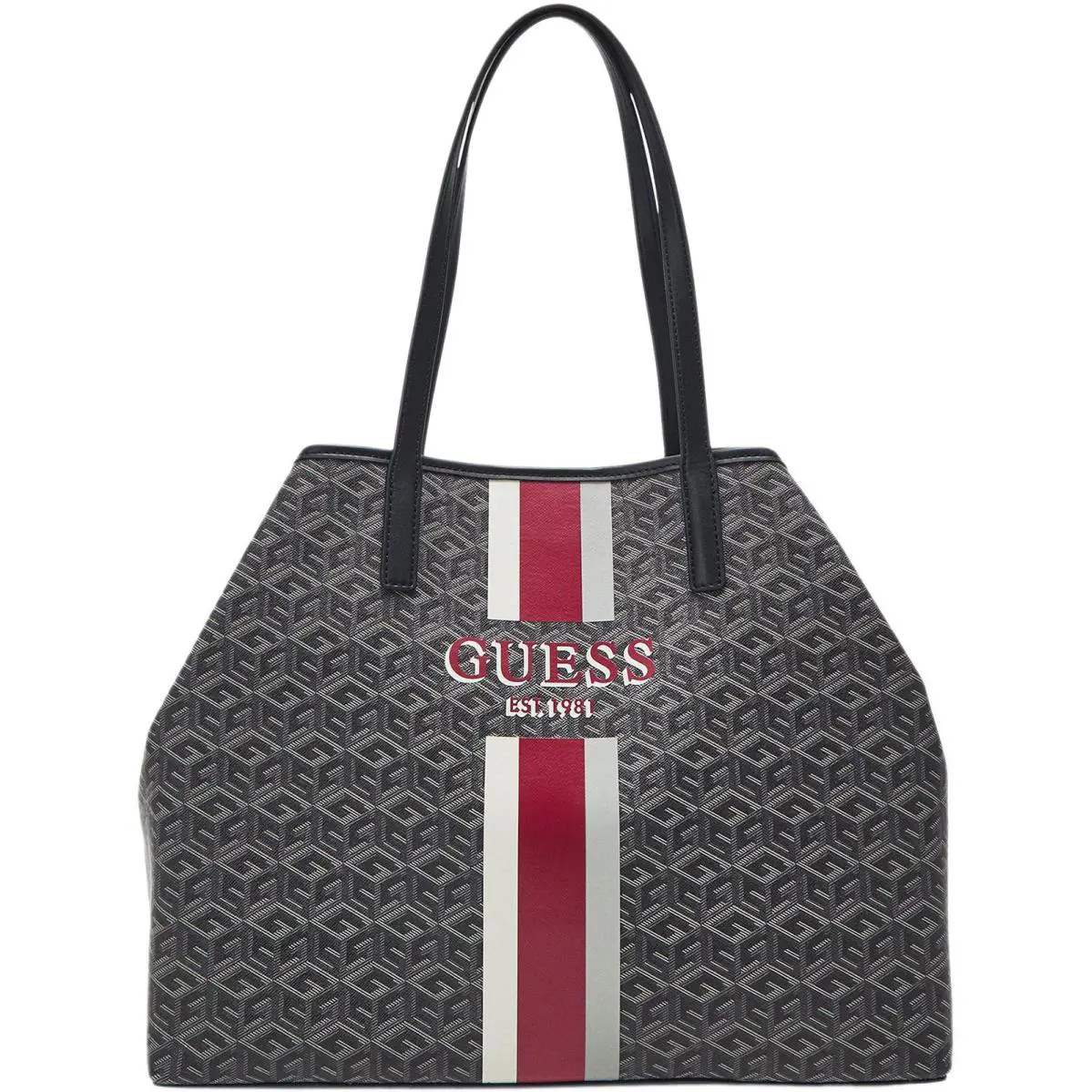 Guess Vikky Womens Extra Large Tote with Pouch In Various Colours