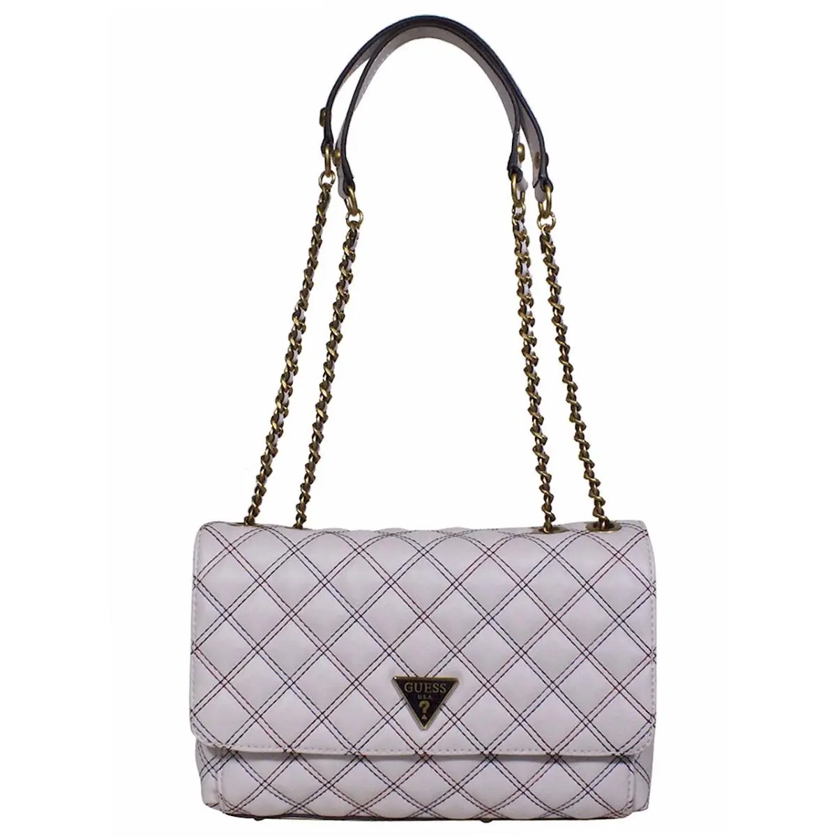 Women`s Cessily Convertible Crossbody Handbag Gray by Guess