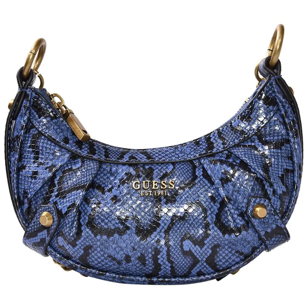 Women`s Clelia Mini Crossbody Handbag Midnight Blue by Guess