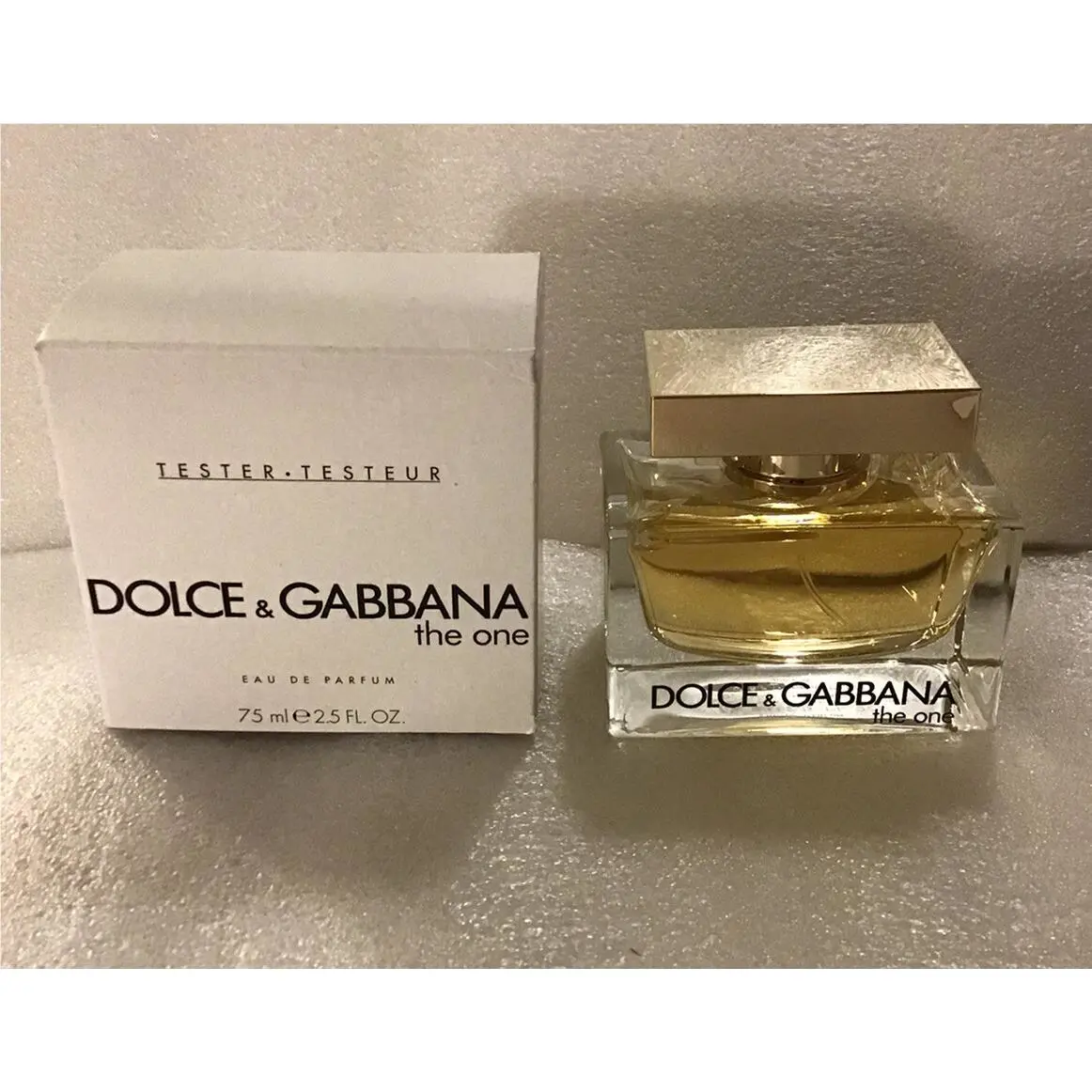 The One by Dolce Gabbana Eau De Parfum Spray Tester 2.5 oz-75 Ml-women