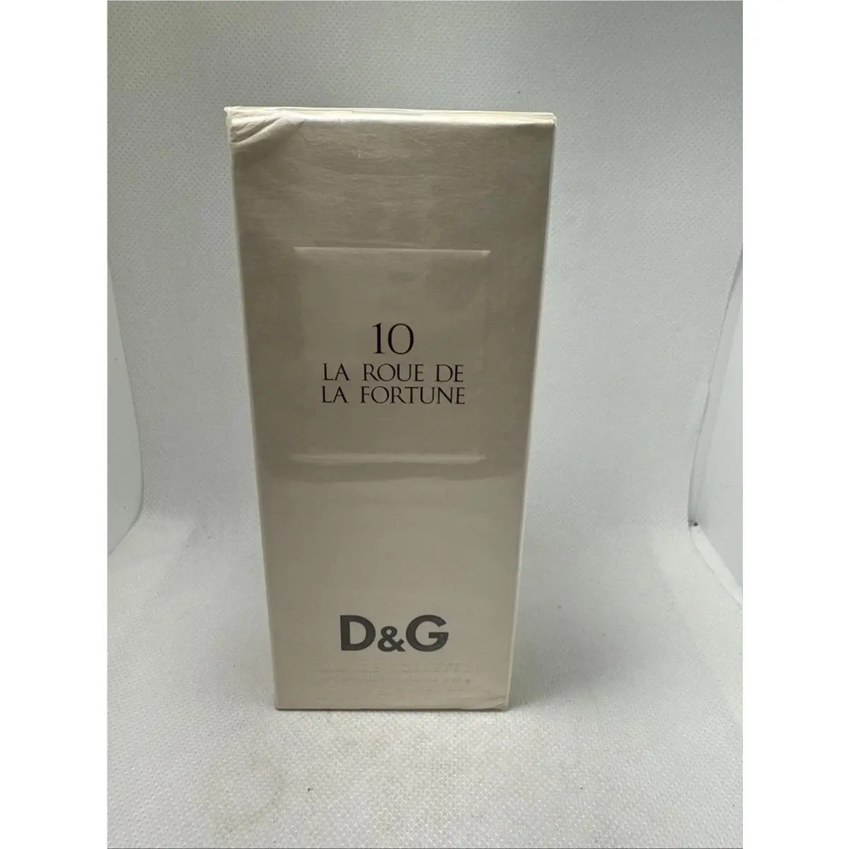 D G La Roue De La Fortune 10 by Dolce Gabbana 3.4oz Edt Spray