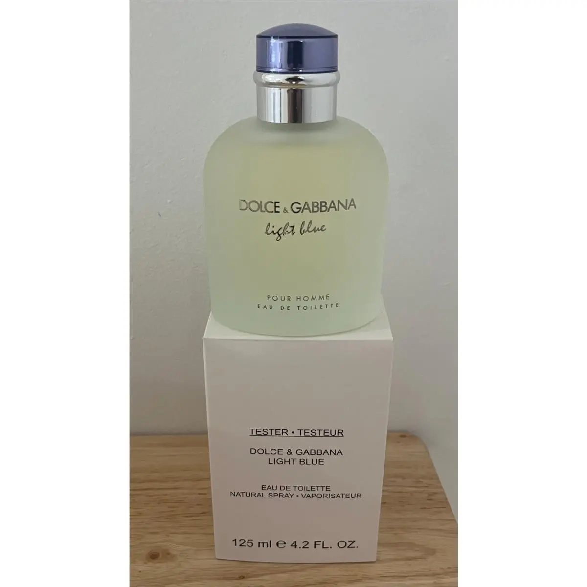Light Blue 4.2 oz-125 ml Edt Spray For Men by Dolce Gabbana AS Pictured by Dolce & Gabbana