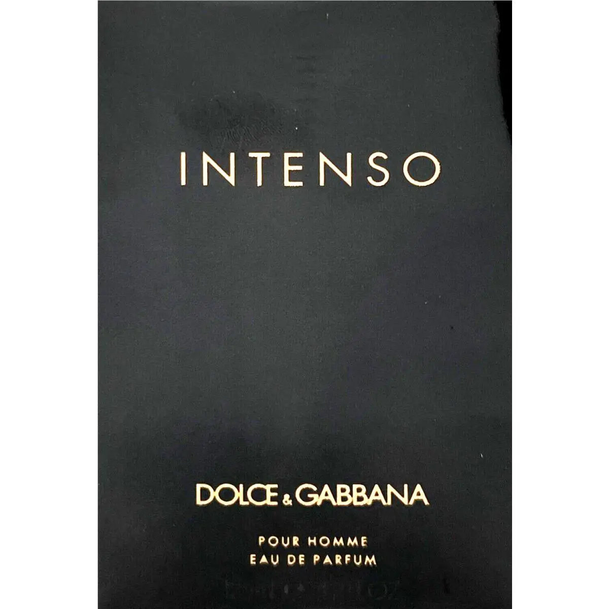 Dolce Gabbana Intenso Pour Homme Eau DE Parfum Spray 4.2 Oz / 125 ml