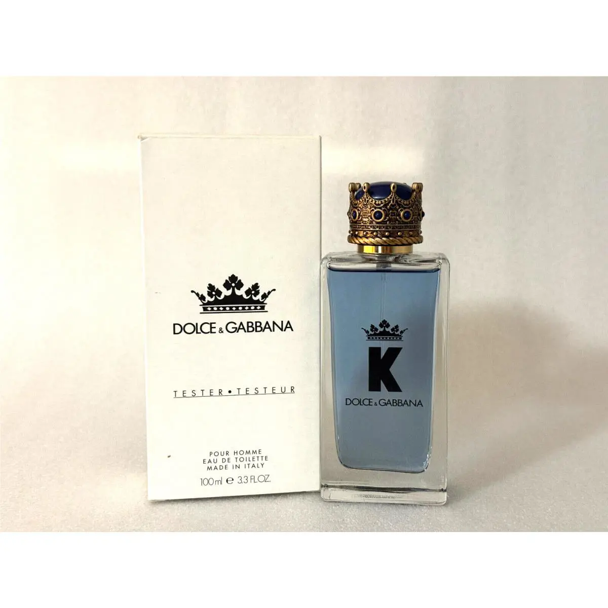 Dolce Gabbana K Pour Homme 3.3 oz Eau De Toilette Spray Sample