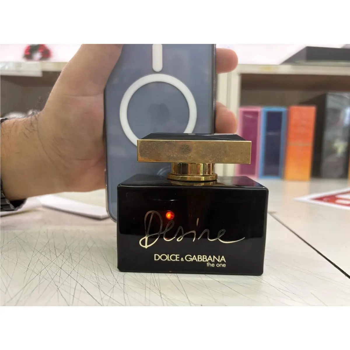 Dolce Gabbana The One Desire 2.5 oz Women Edp no Box Till Green Line as Picture