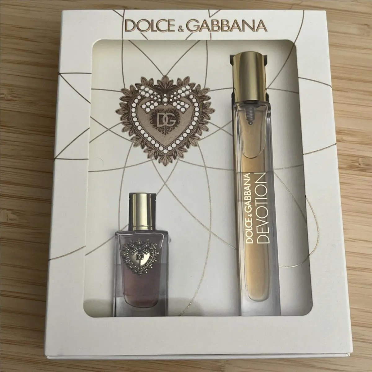 Dolce Gabbana Devotion Gift Set 0.17 FL Oz. 0.33 Fl. Oz. Made IN Italy